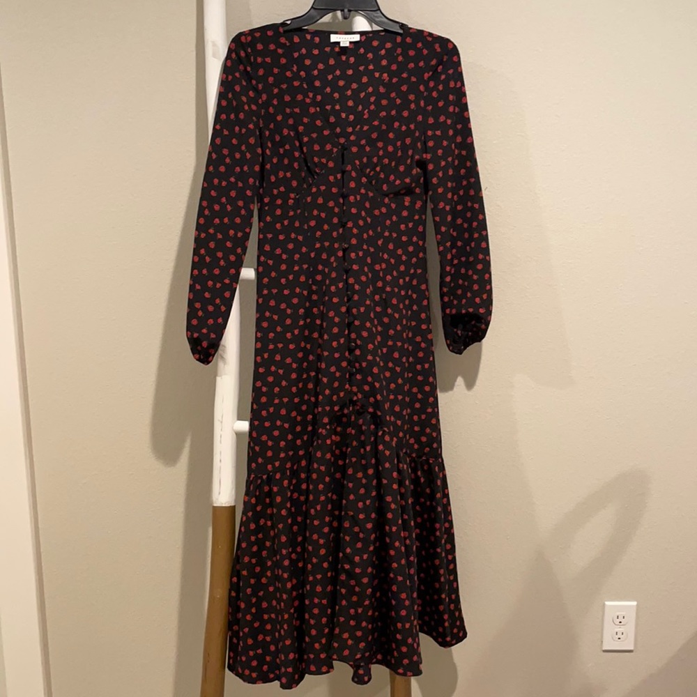 Beautiful knee length dress,